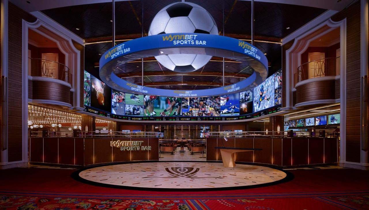 منتجع إنكور بوسطن هاربور Everett المظهر الخارجي الصورة The Wynn Sports Bar