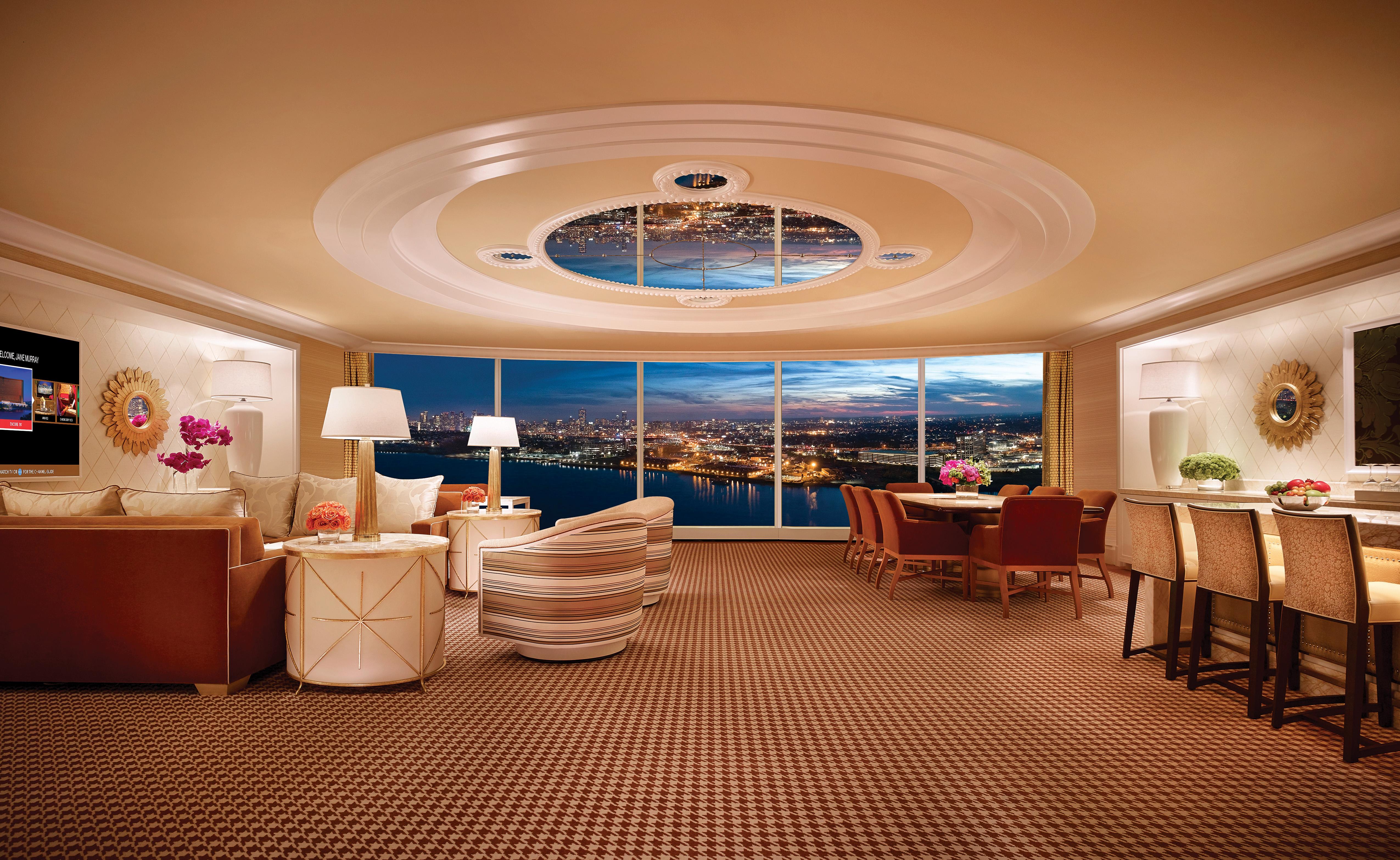 منتجع إنكور بوسطن هاربور Everett المظهر الخارجي الصورة The interior of a suite at Wynn