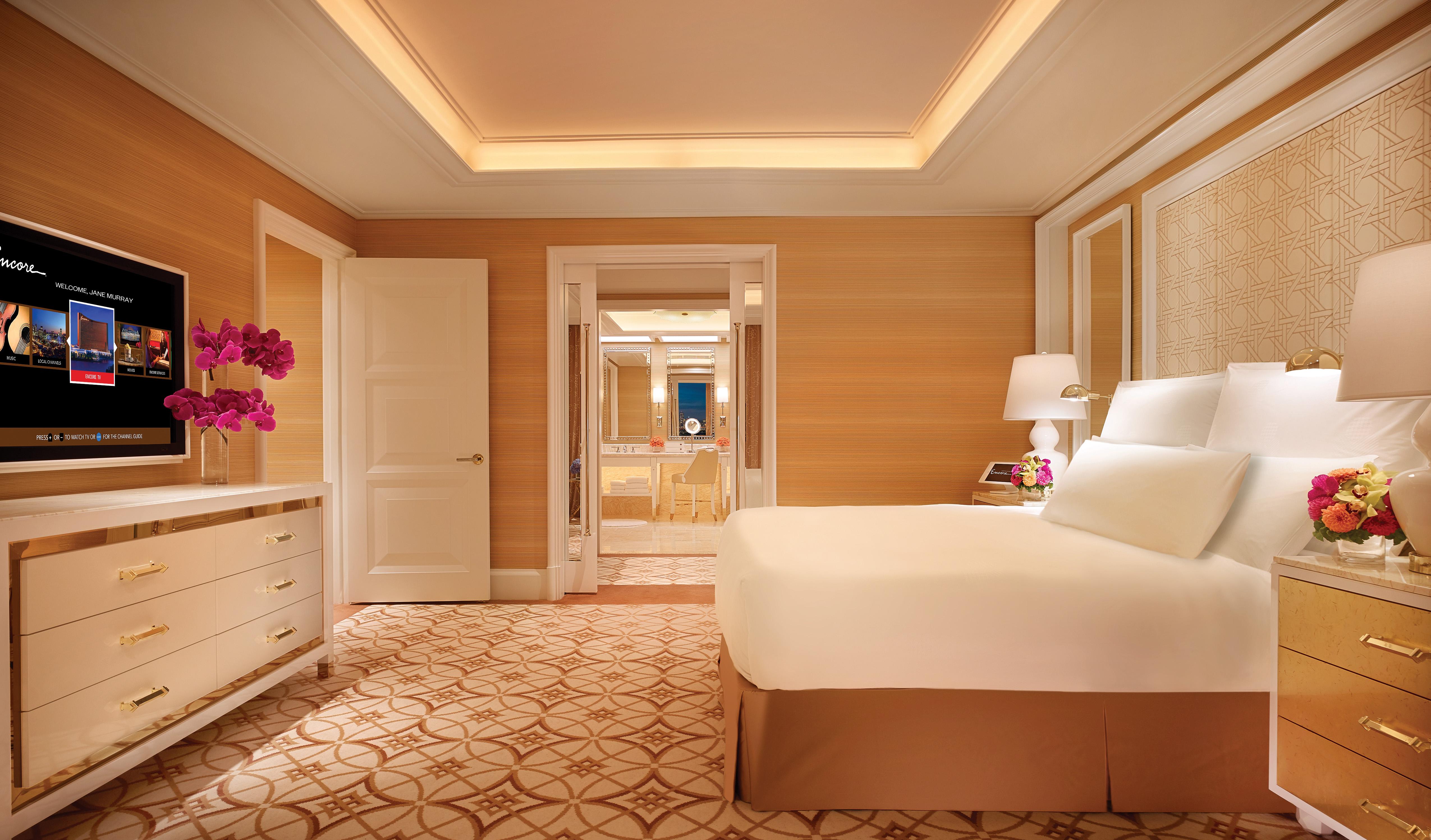 منتجع إنكور بوسطن هاربور Everett المظهر الخارجي الصورة A bedroom in the Wynn Tower at Wynn Las Vegas