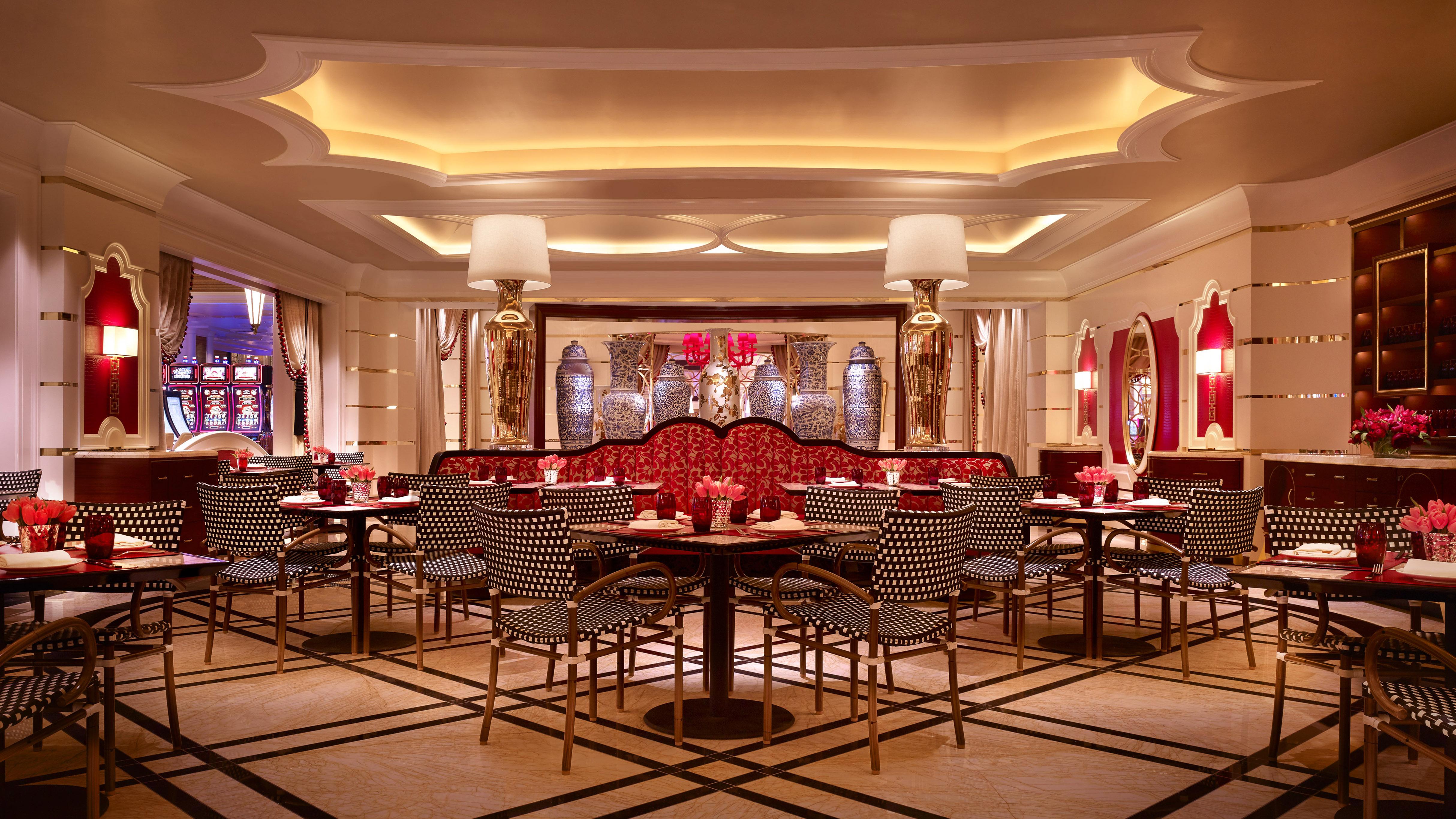 منتجع إنكور بوسطن هاربور Everett المظهر الخارجي الصورة The interior of the restaurant